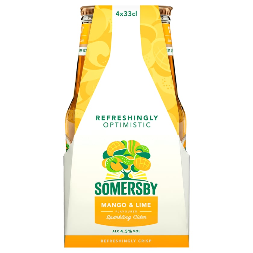 Somersby Mango & Lime Sparkling Cider 4x0,33l